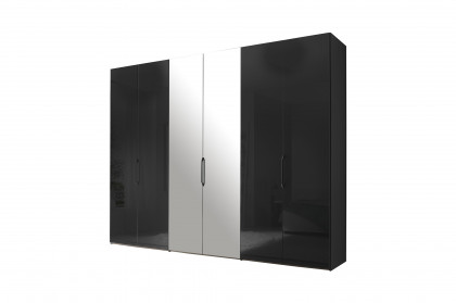 Sinfonie Plus Nova von Staud - Schlafzimmerschrank Anthrazitglas/ Spiegel