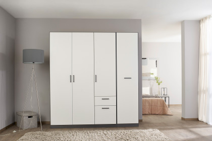 Allrounder von Rauch Blue - Kombi-Schrank mit 2 Schubkästen ca. 197 cm hoch