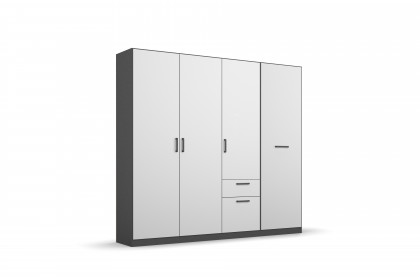 Allrounder von Rauch Blue - Kombi-Schrank mit 2 Schubkästen ca. 197 cm hoch
