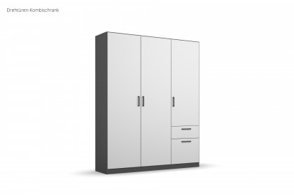 Allrounder von Rauch Blue - Kombi-Schrank mit 2 Schubkästen ca. 197 cm hoch