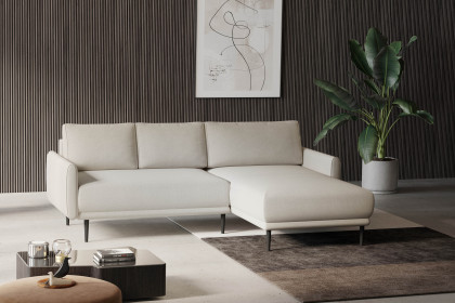 Soho-LE26 von WERSAL - Ecksofa Variante rechts beige