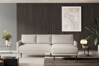 Soho-LE26 von WERSAL - Ecksofa Variante rechts beige