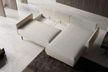 Soho-LE26 von WERSAL - Ecksofa Variante rechts beige