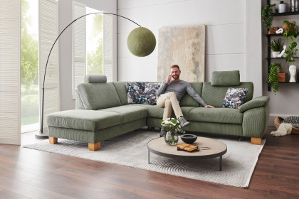 PP-LA24122 von Polipol - Ecksofa Ausführung links forest