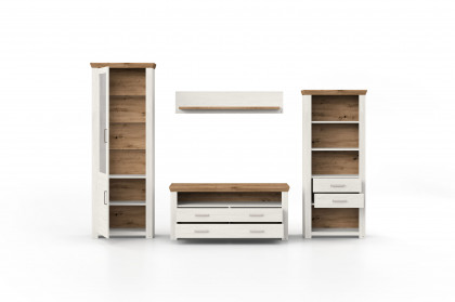 New York von set one by Musterring - Wohnwand 4-teilig in Pino Aurelio