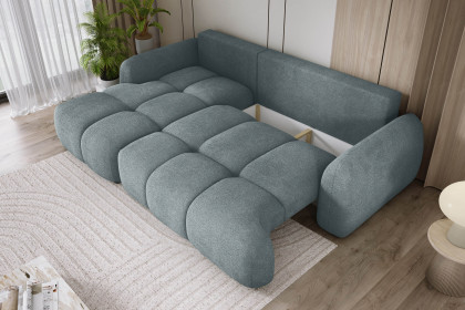 Wind von WERSAL - Polstersofa links grau