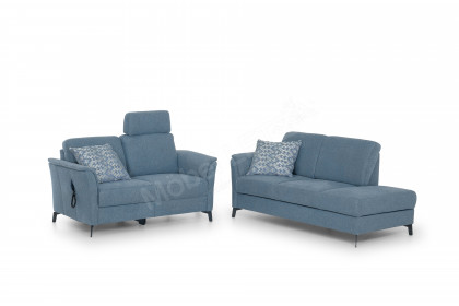 S380 Flexline 10 von Ponsel - Polster-Ensemble blaugrau
