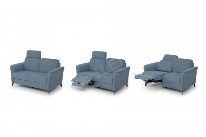 S380 Flexline 10 von Ponsel - Polster-Ensemble blaugrau