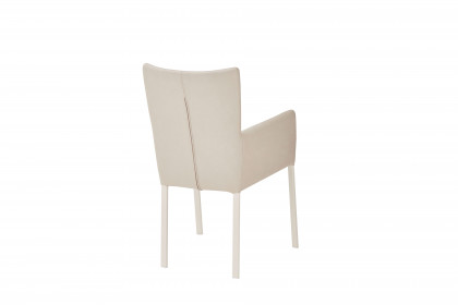 Riva von TPT Möbel - Stuhl in Beige & Elfenbein
