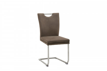 8261 von Niehoff Sitzmöbel - Freischwinger mit Microfaserbezug