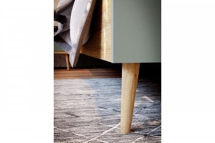 Whenua von Forte - Schlafzimmer 4-teilig Eiche Mauvella - salbeigrün