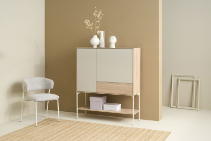 Laboe von SCHÖNER WOHNEN - Highboard in Seidengrau