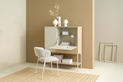 Laboe von SCHÖNER WOHNEN - Highboard in Seidengrau
