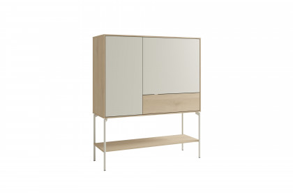 Laboe von SCHÖNER WOHNEN - Highboard in Seidengrau