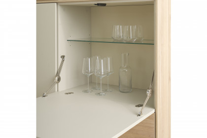 Laboe von SCHÖNER WOHNEN - Highboard in Seidengrau
