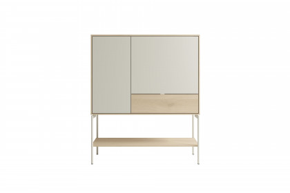 Laboe von SCHÖNER WOHNEN - Highboard in Seidengrau