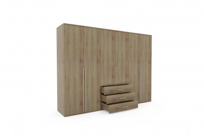 Achat Komfort von Priess - Drehkleiderschrank in Artisan Eiche Nachbildung