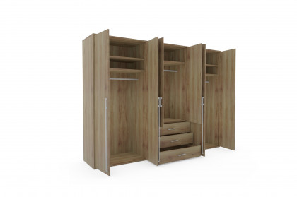 Achat Komfort von Priess - Drehkleiderschrank in Artisan Eiche Nachbildung