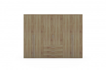 Achat Komfort von Priess - Drehkleiderschrank in Artisan Eiche Nachbildung