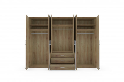 Achat Komfort von Priess - Drehkleiderschrank in Artisan Eiche Nachbildung