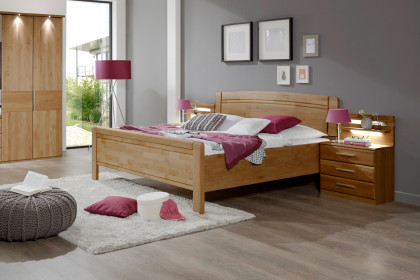 Athen von Wiemann - Bett Erle teilmassiv 180x200 cm