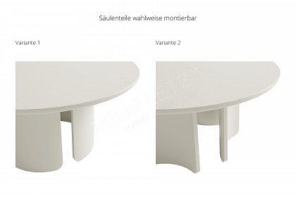 Molde von SCHÖNER WOHNEN - Couchtisch in Seidengrau