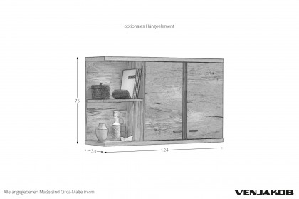 Plan X4 von Venjakob - Lowboard Eiche rustico hell