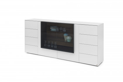 Q-Media 2.0 von Musterring - Sideboard 092 Lack weiß