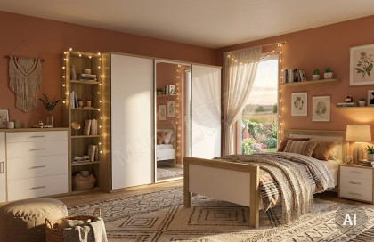 Achat Komfort von Priess - Jugendzimmer-Set mit Schwebetürenschrank
