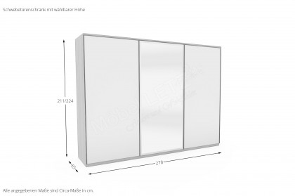 Achat Komfort von Priess - Jugendzimmer-Set mit Schwebetürenschrank
