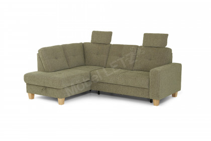 Varese XC von Sit & More - Eckgarnitur links olive