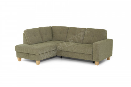 Varese XC von Sit & More - Eckgarnitur links olive