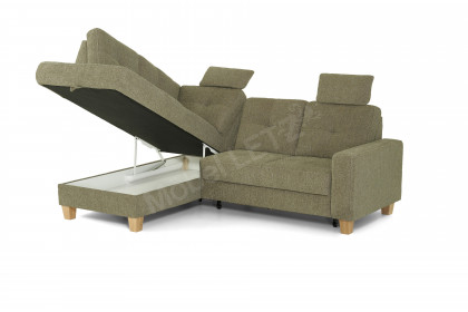 Varese XC von Sit & More - Eckgarnitur links olive