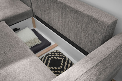 Heyland von ED-Lifestyle - Ecksofa Ausführung links stone