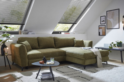 Heyland von ED-Lifestyle - Eckcouch rechts winter moss