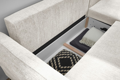 Heyland von ED-Lifestyle - Eckgarnitur rechts ivory