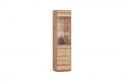 WZ-0663 von GK Möbelvertrieb - Vitrine I aus Wildeiche