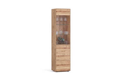 WZ-0663 von GK Möbelvertrieb - Vitrine I aus Wildeiche