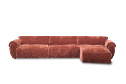 Nougat von Easy Sofa - Polstergarnitur rechts terra