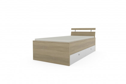 Riva von Priess - Jugendzimmer-Set - Sonoma Eiche/ Lichtweiß