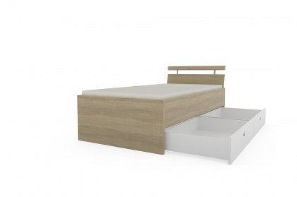 Riva von Priess - Jugendzimmer-Set - Sonoma Eiche/ Lichtweiß