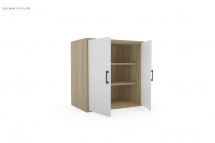 Riva von Priess - Jugendzimmer-Set - Sonoma Eiche/ Lichtweiß