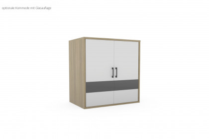 Riva von Priess - Jugendzimmer-Set - Sonoma Eiche/ Lichtweiß