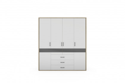 Riva von Priess - Jugendzimmer-Set - Sonoma Eiche/ Lichtweiß