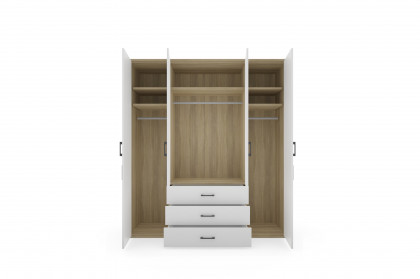 Riva von Priess - Jugendzimmer-Set - Sonoma Eiche/ Lichtweiß