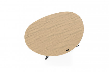 Studio Pebbles von JOOP! - Couchtisch in Eiche mit Rohrgestell