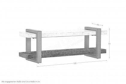 Cocina von GUTMANN - Lowboard 69010 Marmor/ Massivholz
