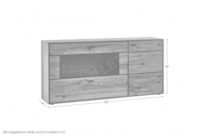Olvera von IDEAL Möbel - Sideboard Asteiche