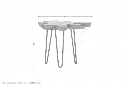 Forest von GUTMANN - Couchtisch 68705 aus Teakholz