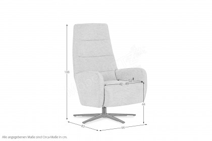 Studio Armchair 001 von JOOP! - Relaxsessel natur